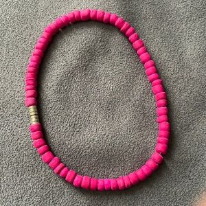 Pink anklet